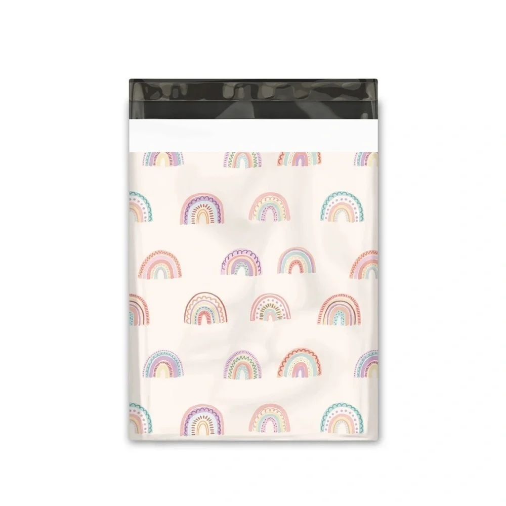 20 (10” x 13”) Rainbow Poly Mailers Poly Bags BRAND NEW